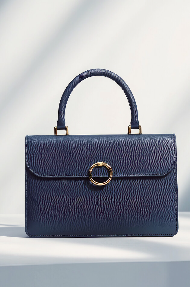 Full-Grain Leather Duffle Bag